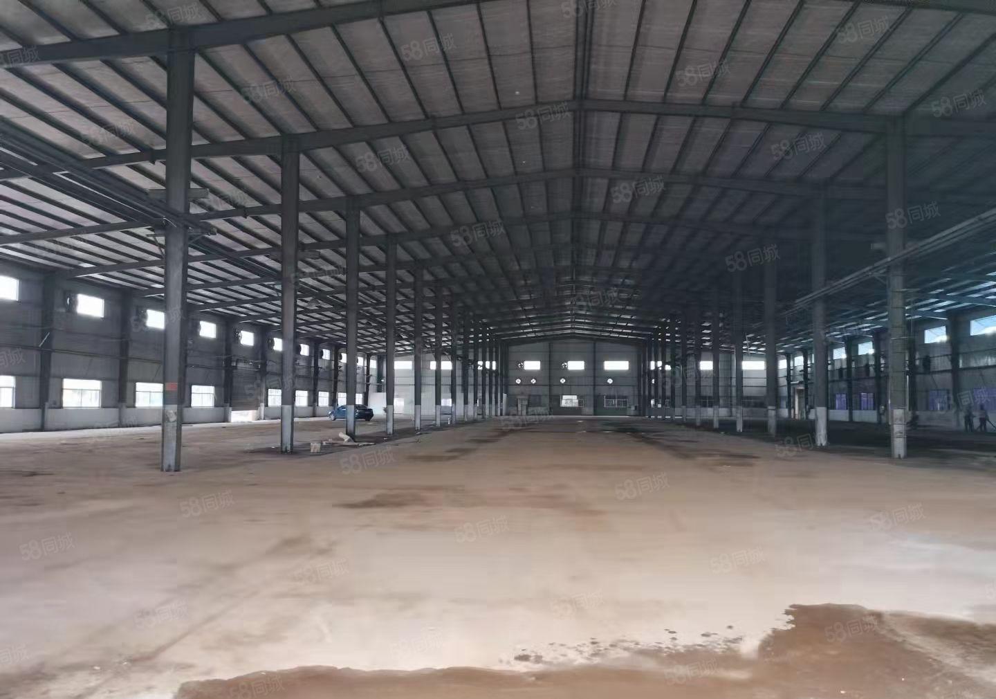 高速出口 滴水9米钢构30000平米可分租 拖头车可掉头