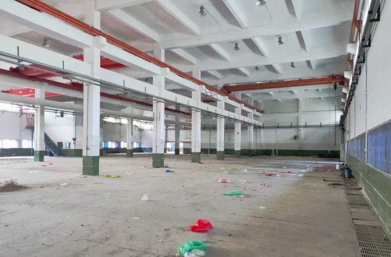 寮步镇单层一楼厂房出租1000平方带现成的行车滴水7米出租