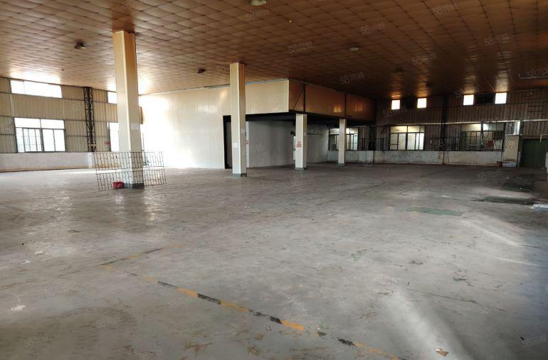 独院单一层7米原房东厂房1400平方出租，现成办公装修