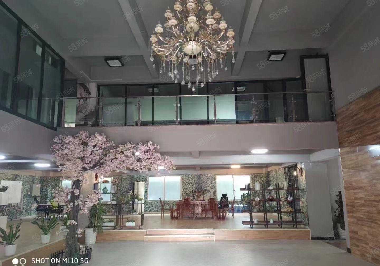 寮步镇华南城新出独院厂房分租一栋2760平方，豪华装修办公室