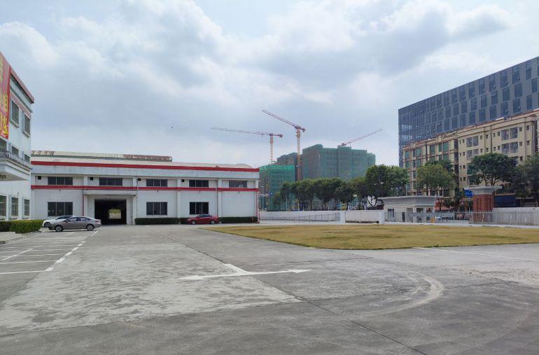 寮步镇原房东实际面积单一层滴水8米高带豪华办公室可分租