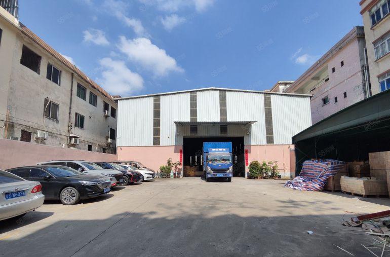 寮步原房东独门独院单一层钢结构铁皮房2500平方厂房出租实量