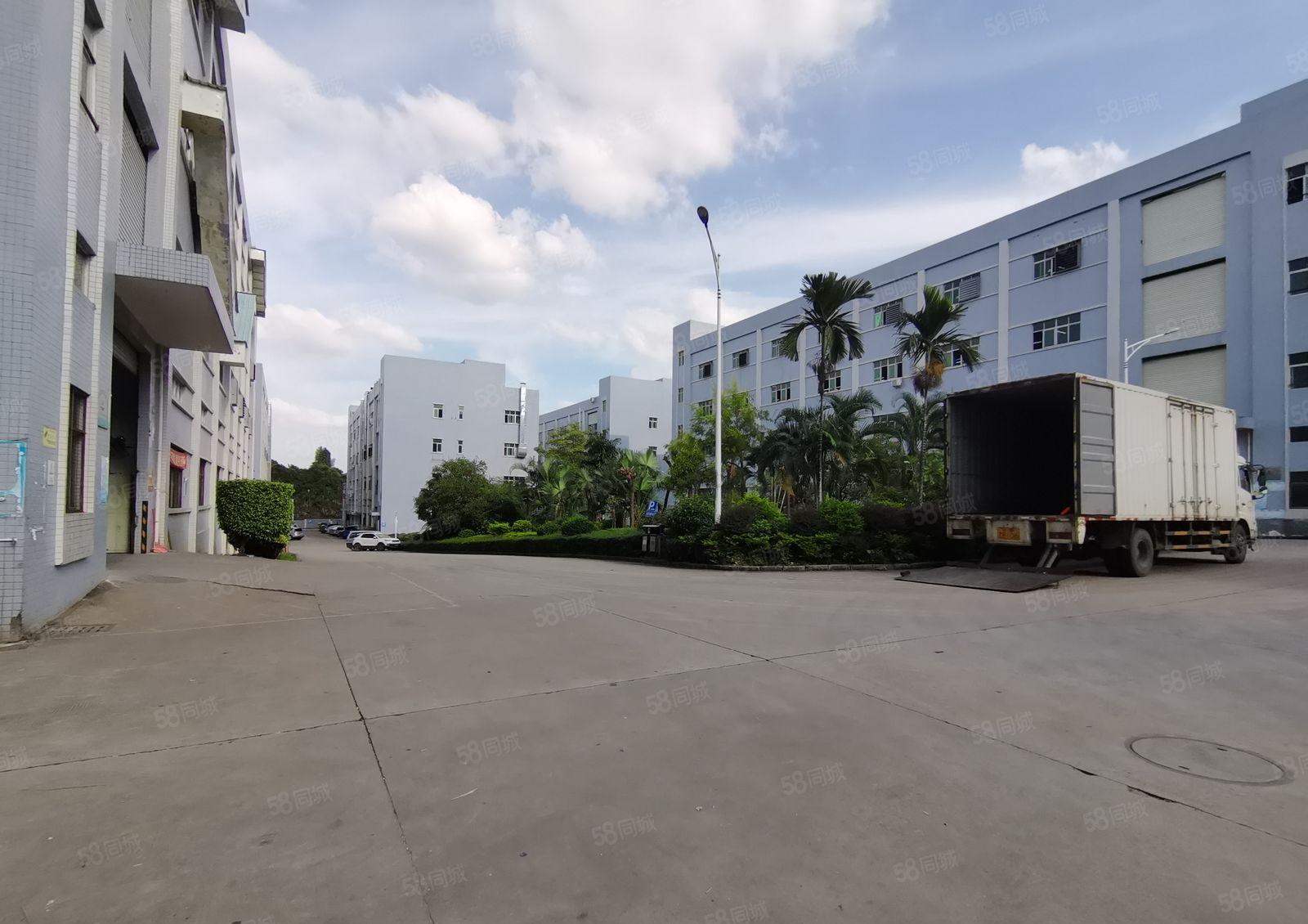 凤岗雁田布心工业城一楼2百5百8百1千平红本仓库厂房出租分租