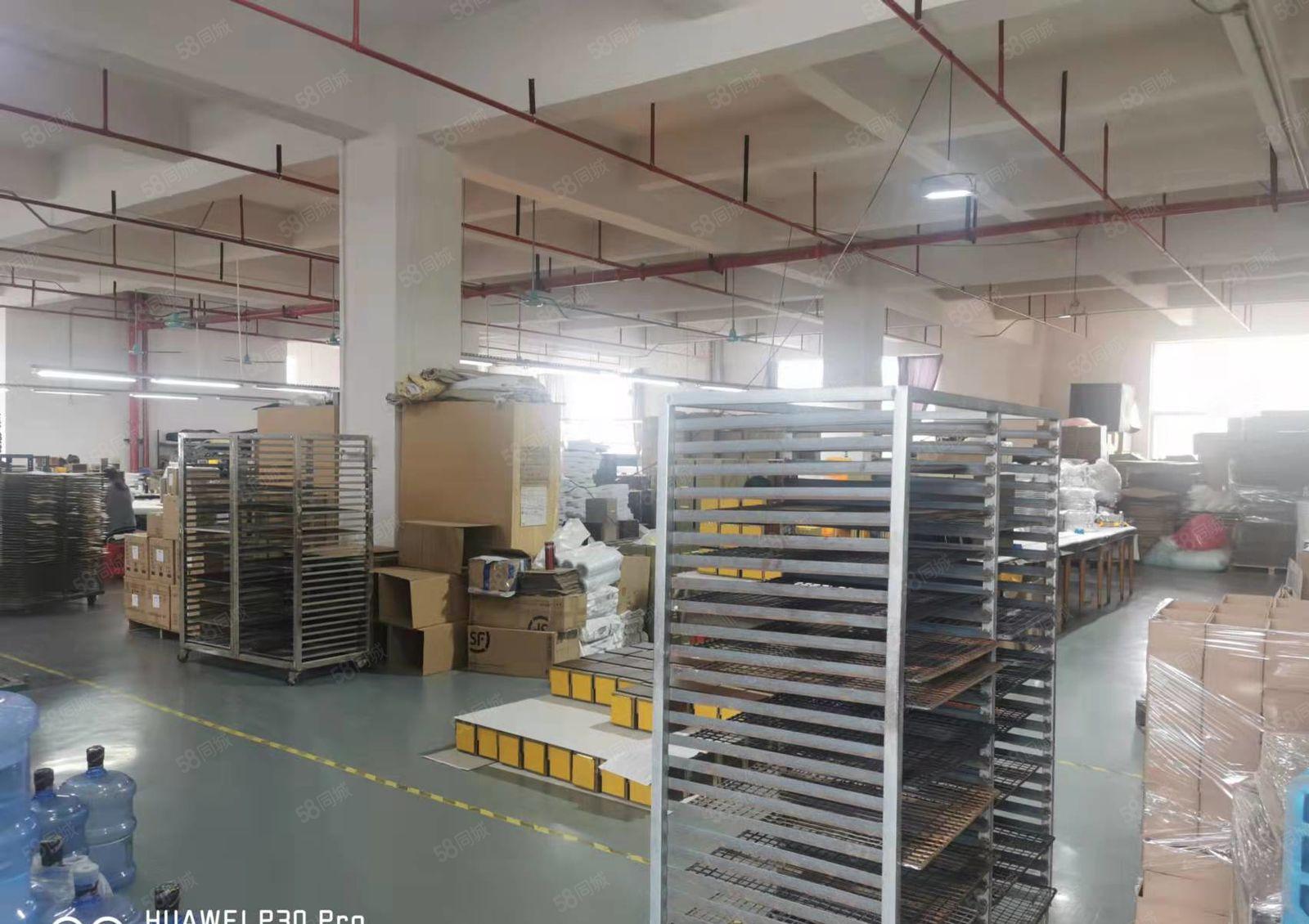 带卸货平台 凤岗雁田怡安工业城楼上2000平方带装修厂房出租