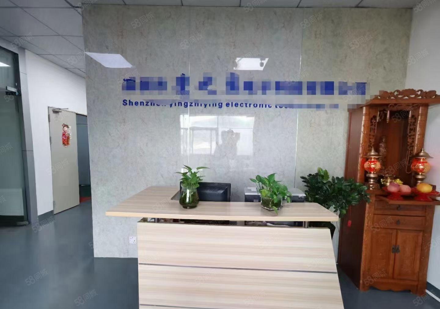 凤岗金凤凰二楼1300平方带办公室装修厂房出租