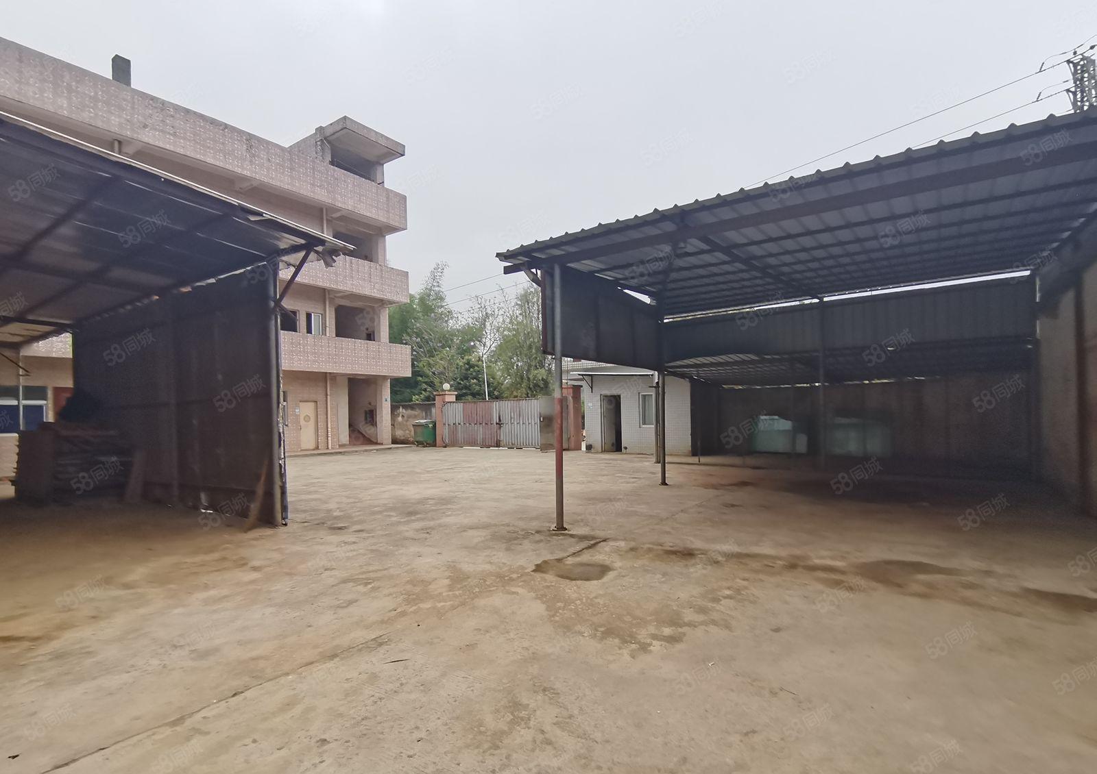 凤岗官井头德成工业区独院1200平红本钢构仓库厂房出租可分租