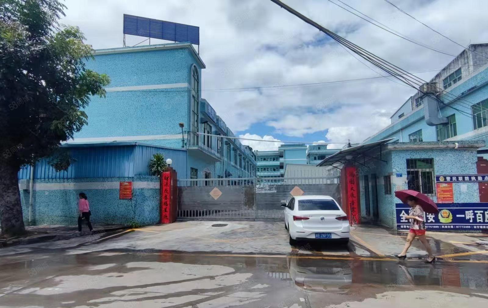 凤岗油甘埔红本独院厂房6000平出租形象好交通方便（可分租