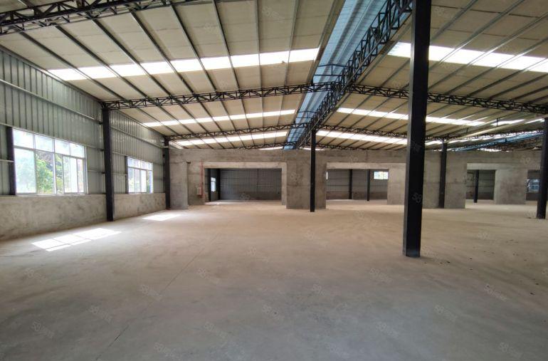 凤岗靠山边独院单一层钢构5000平，500平起分租