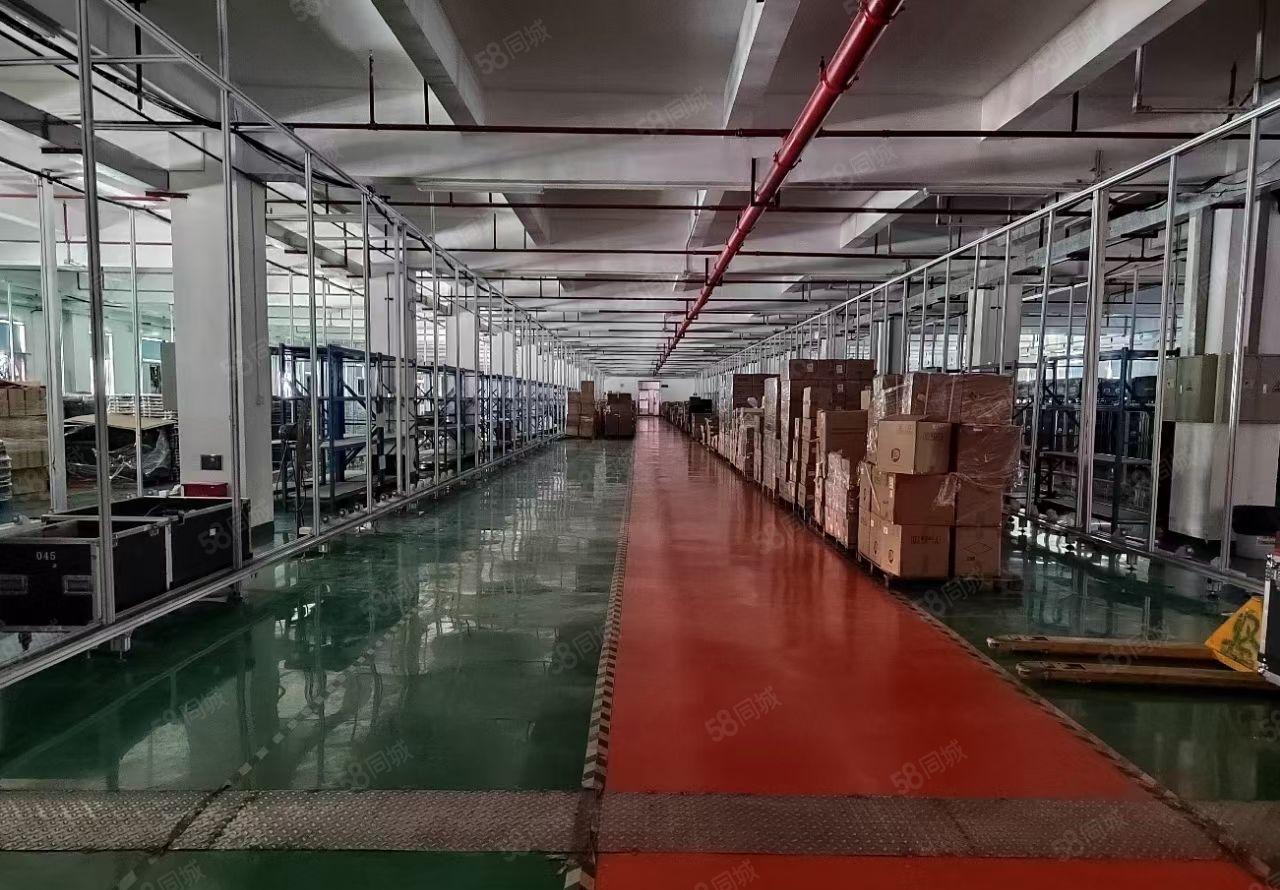 凤岗镇密集工业区独门独院红本厂房出租水电到车间大小可分租