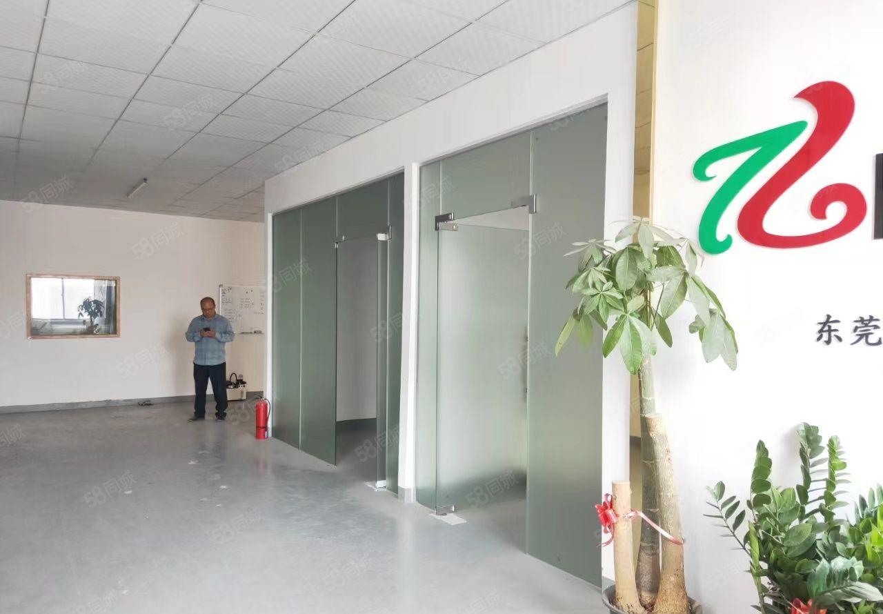 凤岗浸校塘楼上700平厂房出租租金18现成办公室水电