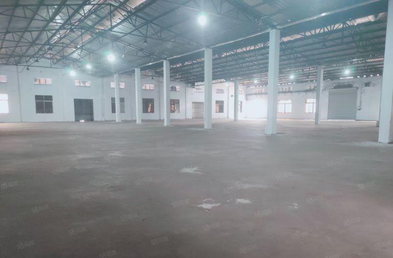 雁田龙平西路边上物流仓库 五金注塑标准钢构出租3500平