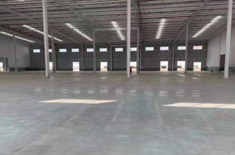 10元双边高台物流仓库厂房出租，高12米现成装修可分租空地大