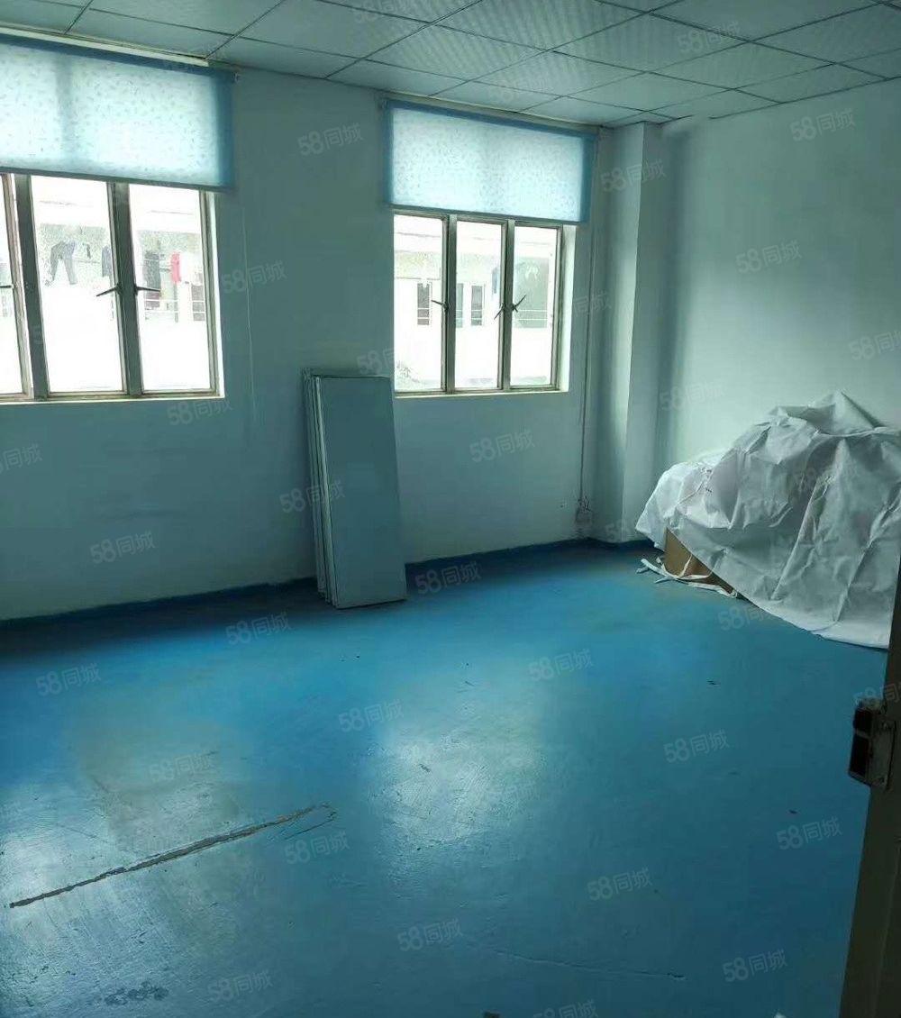 凤岗新出楼上厂房300平方，带办公室水电，地坪漆！！