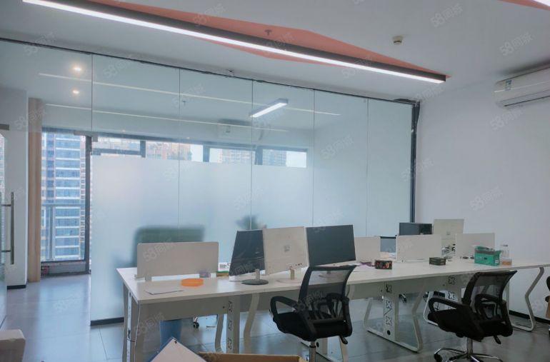 凤岗雁田138平带家私空调写字楼办公室出租 豪华精装修