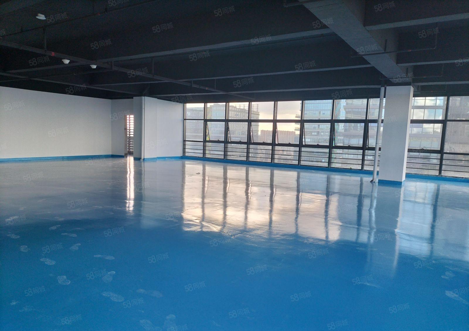 电商仓储行业厂房雁田工业区楼上500平分起现成地坪漆带办公