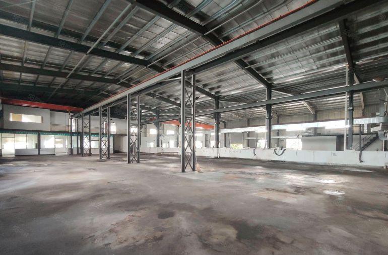 凤岗雁田新出独栋钢结构厂房1600平米低价出租滴水8米有行车