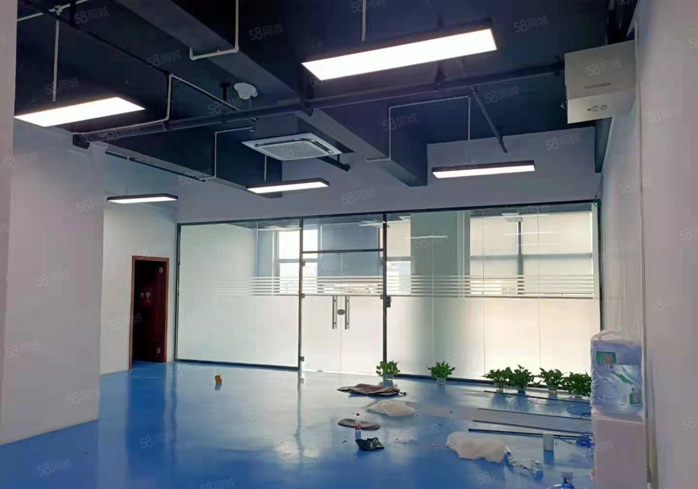 电商仓储行业厂房雁田工业区楼上500平分起现成地坪漆带办公