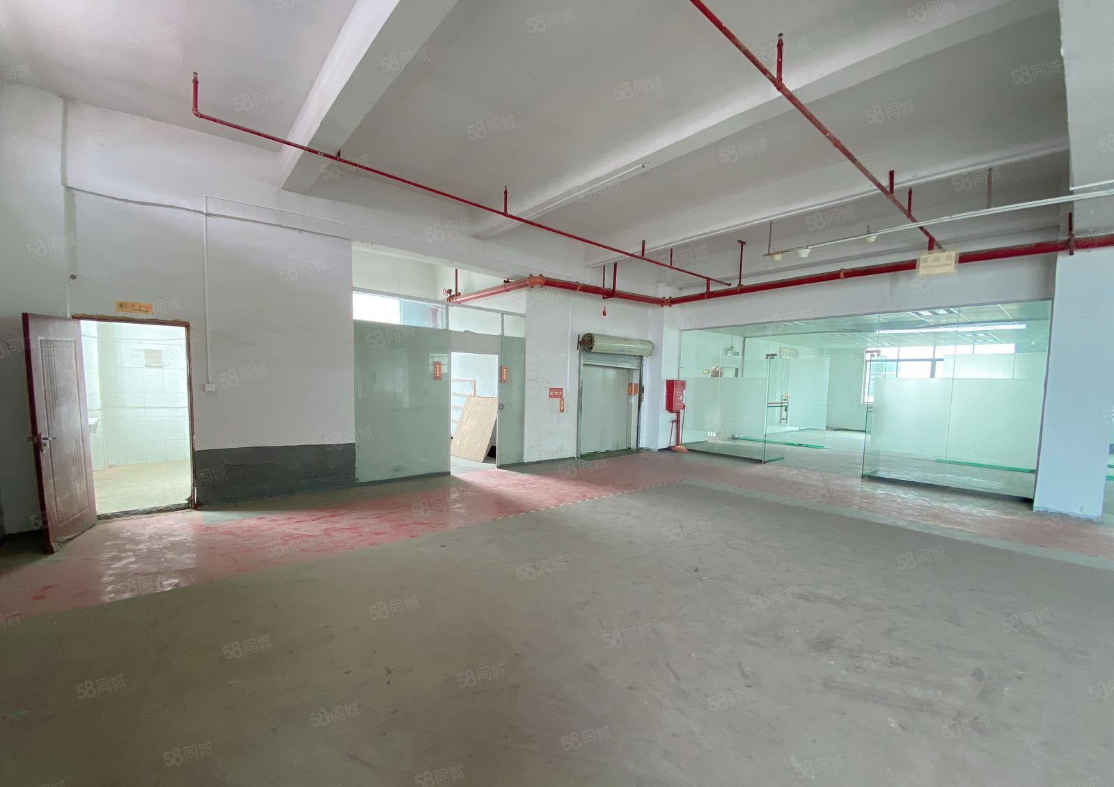 凤岗金凤凰工业区楼上1300平厂房出租现成办公室水电