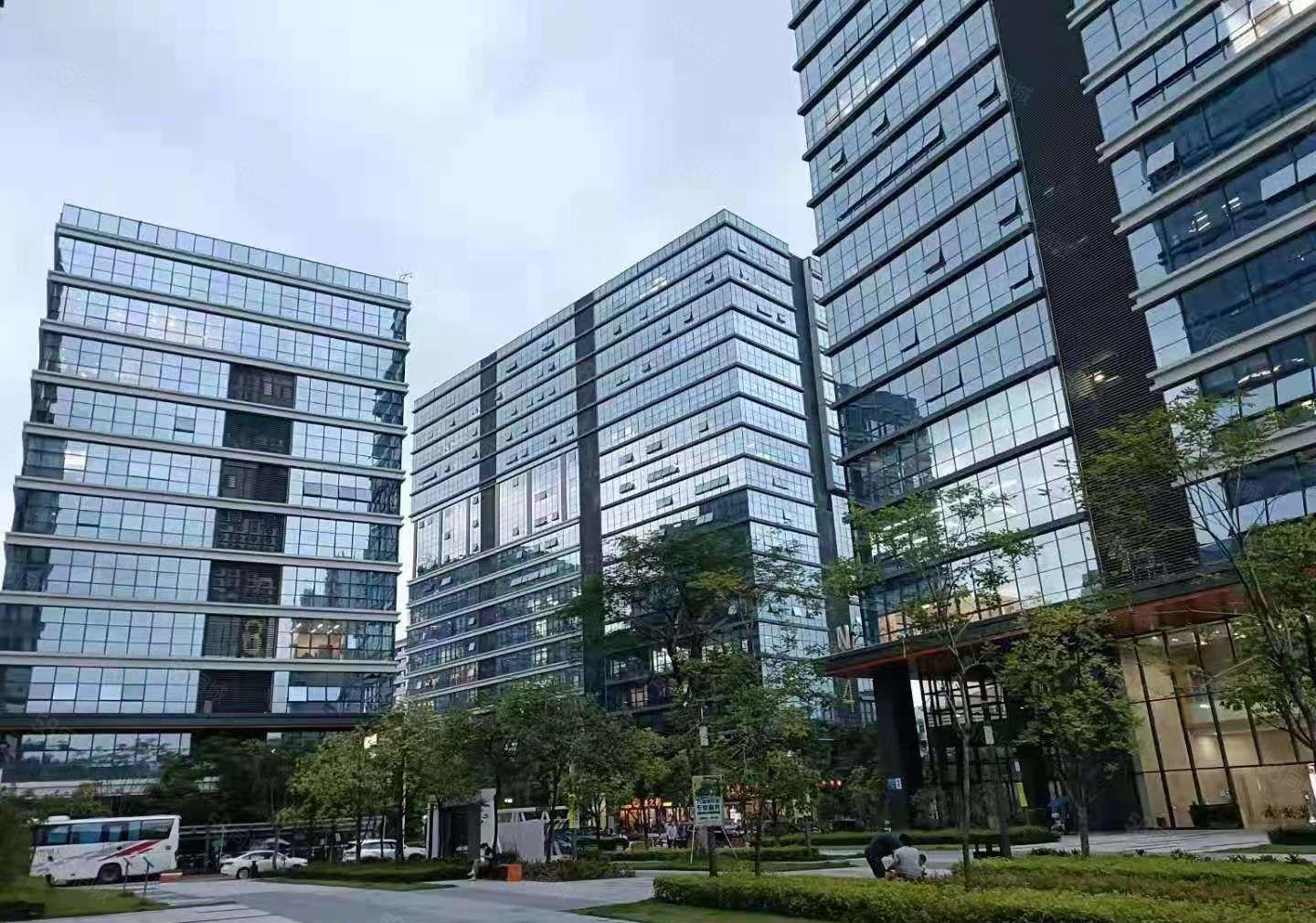 电商仓储行业厂房雁田工业区楼上500平分起现成地坪漆带办公