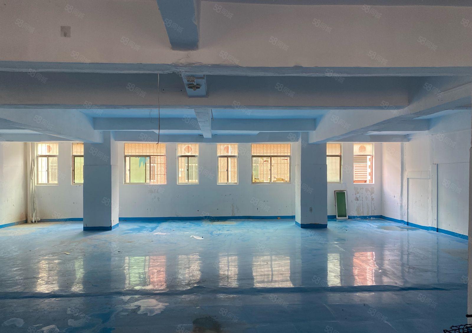 16元雁田新出原房东楼上500平厂房仓库出租，空地大无公摊