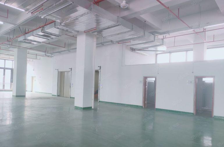 凤岗标准楼上4200平5吨货梯 现成水电装修 拎包即可生产