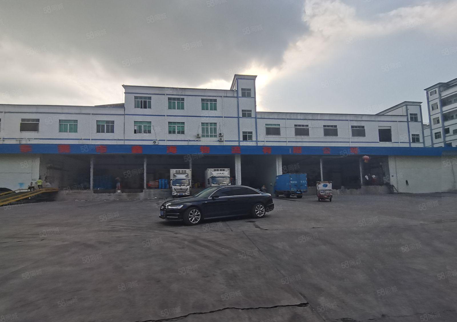 凤岗五联工业区独栋3千平一楼带卸货平台标准仓库厂房出租可分租