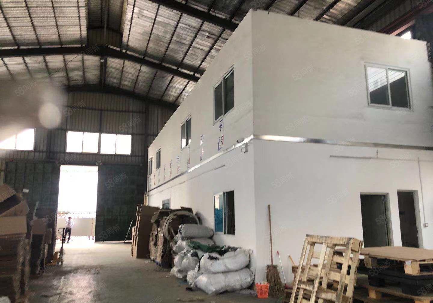 500起租凤岗雁田主路边5千平钢结构厂房出租现成行车独门独院