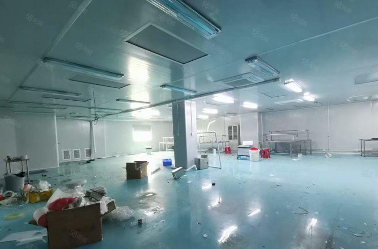 凤岗雁田楼上无尘厂房750平，办公室水电全无转让费低价出租