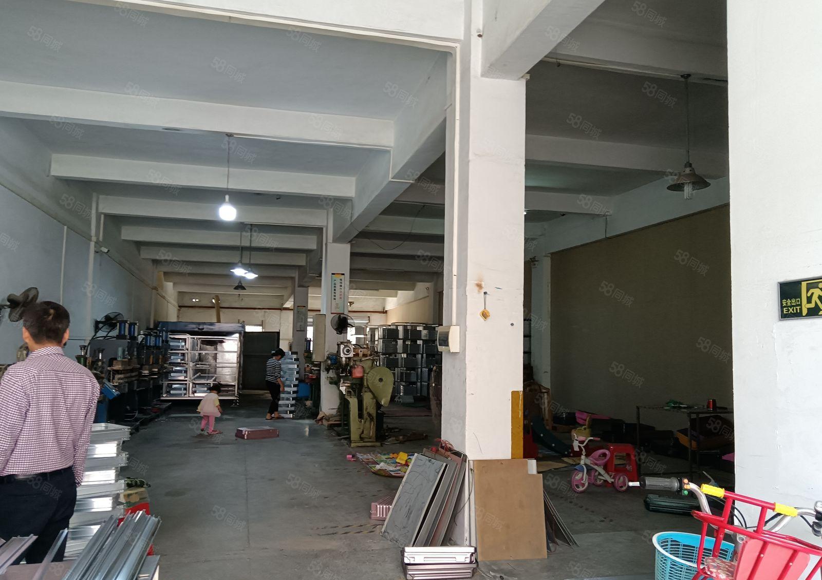 万江一楼550平方厂房出租，带现成办公室