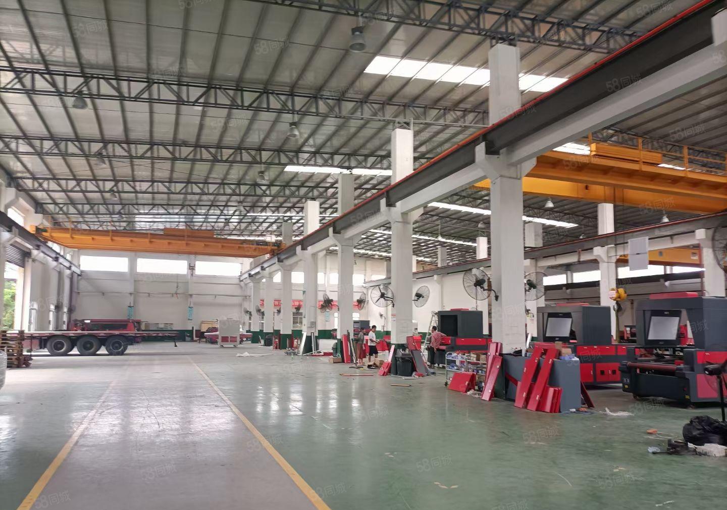 单一层6250平大型工业独院厂房，20吨行车现成装修配套齐全