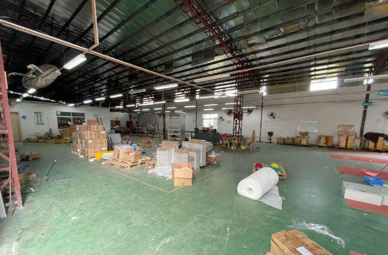 万江滘联独院1700平单一层厂房出租水电齐全有地坪漆和隔热层