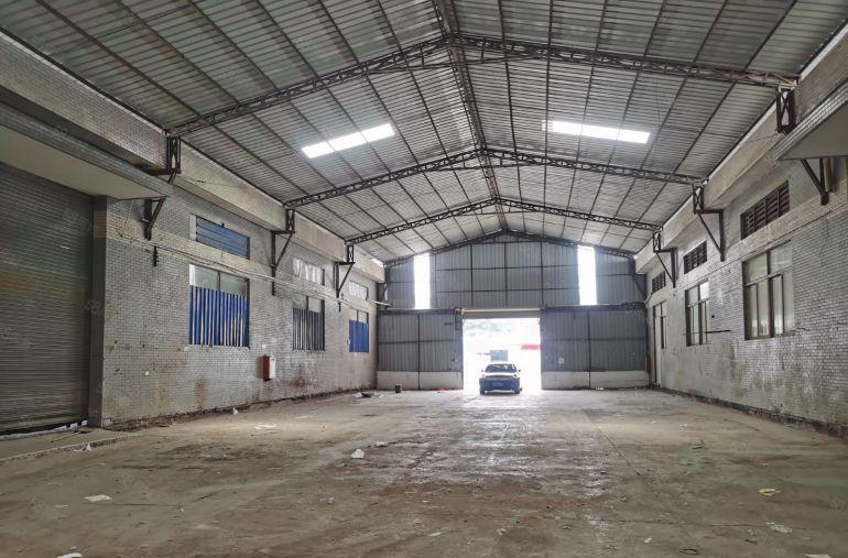 东莞万江莫屋工业区原房东单一层厂房出租730平方