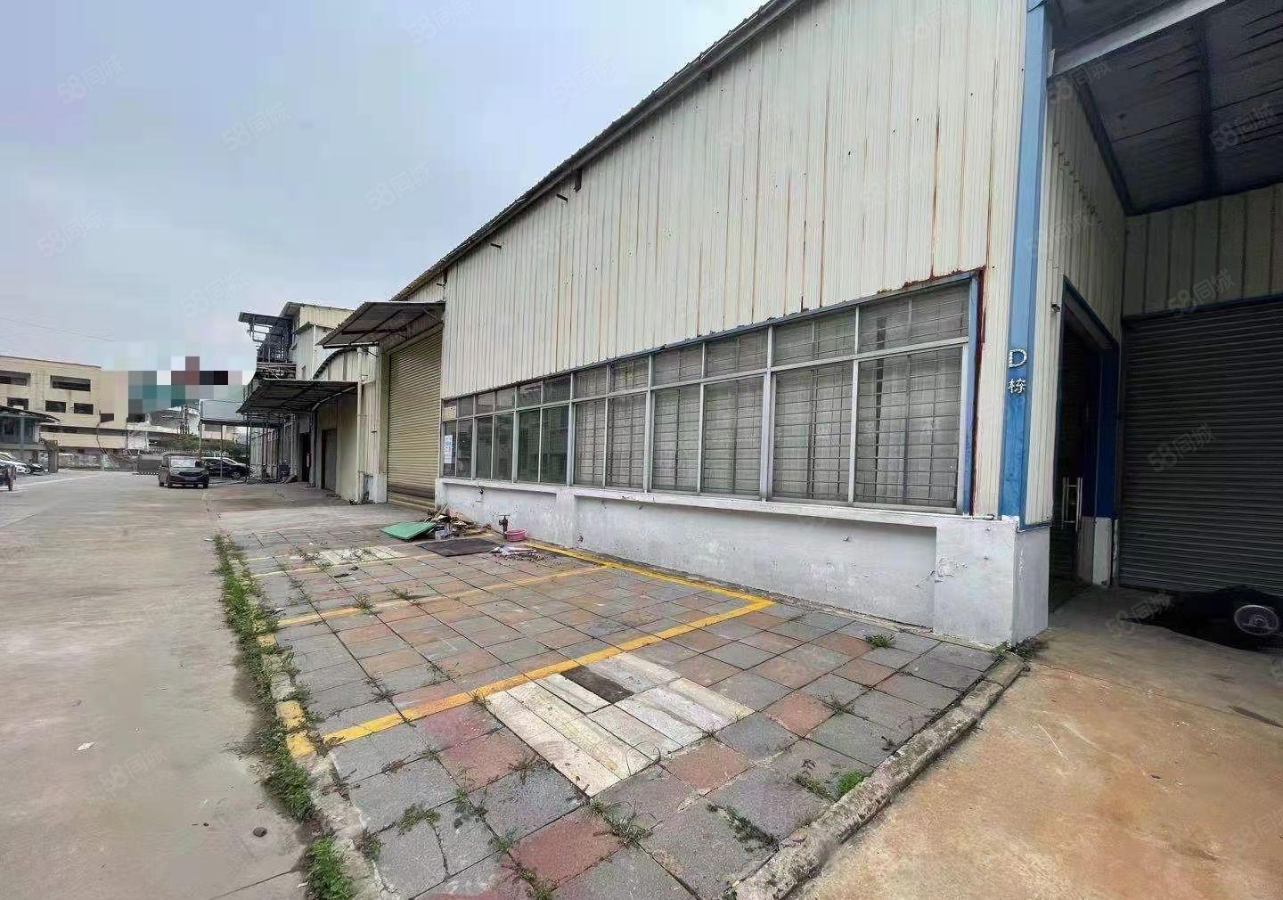 万江1100平方钢结构厂房出租，有宿舍办公室