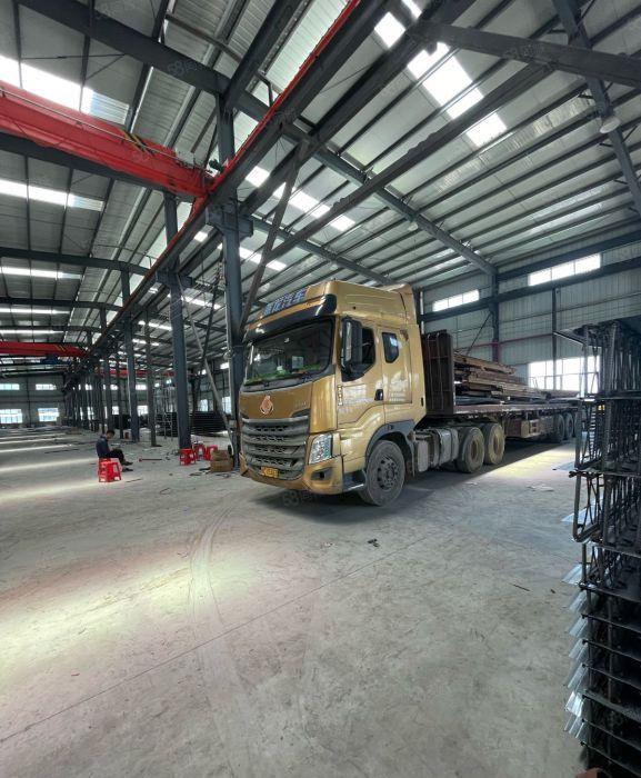 滘联2000平单一层挂车可以进车间带航吊