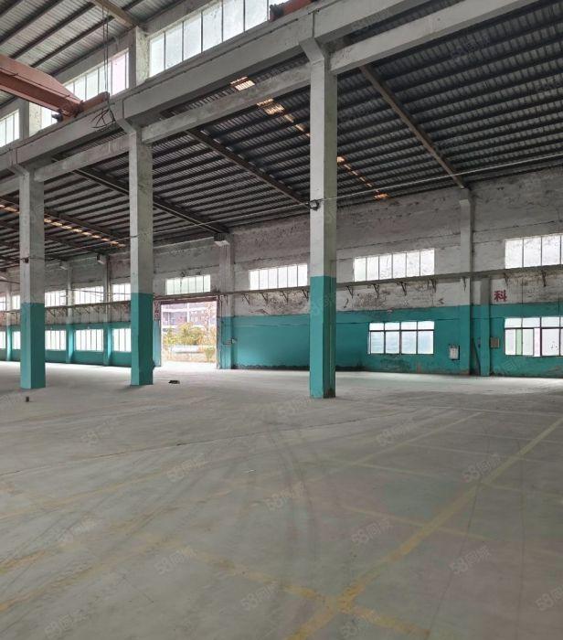 原房东实量滴水十米带航车，国有证单一层厂房出租，水电办公齐全