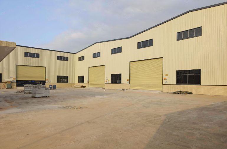 原房东自建单一层钢构独院4800平标准厂房出租，近高速路口