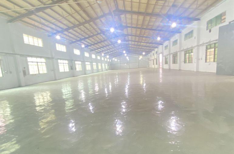 原房东樟木头 单一层 滴水10 全新地坪漆 800平起分