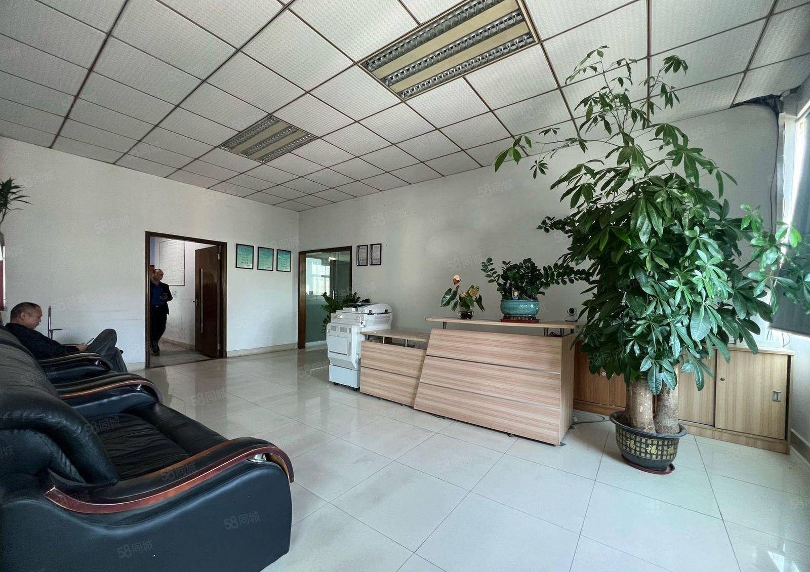 大朗工业区精装修厂房无转让费办公室地坪漆天花吊顶齐全水电到位