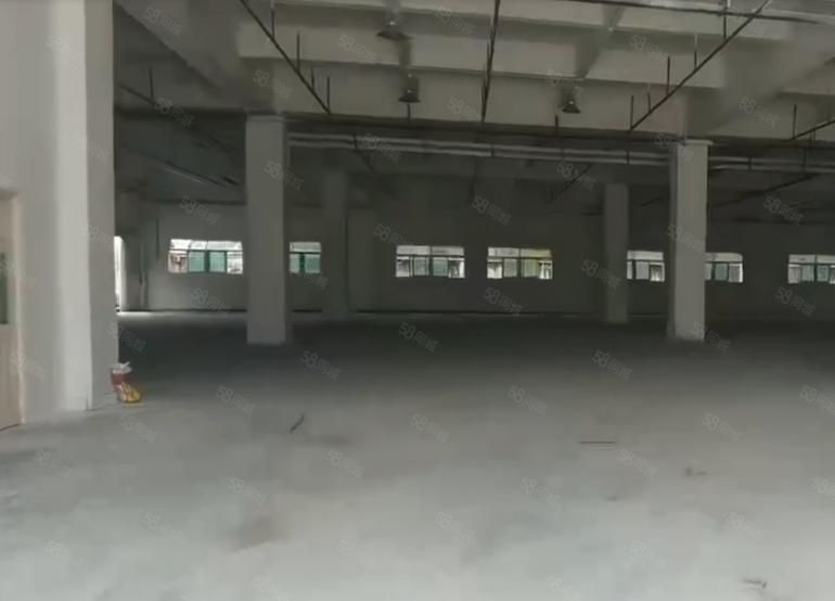 大朗S357旁一楼高7米850平方标准厂房出租 水电齐全