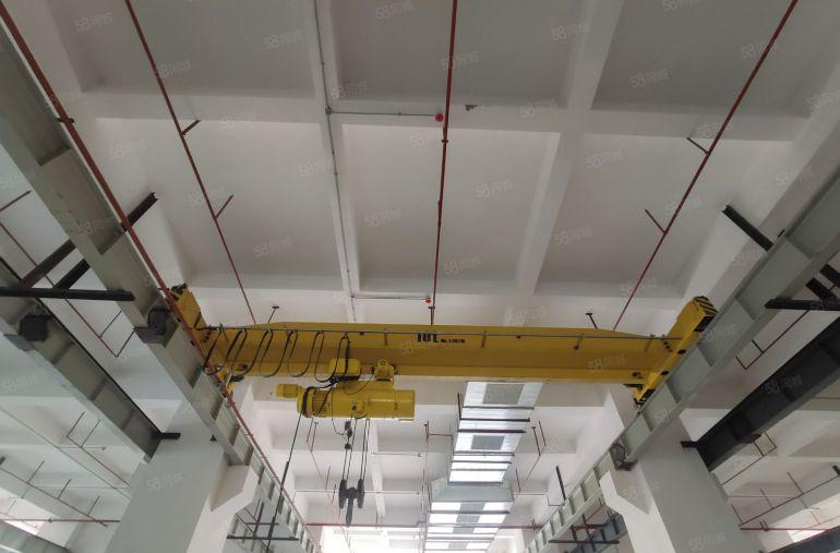 重工业厂房一楼高度8米有多台全新航车可办环评