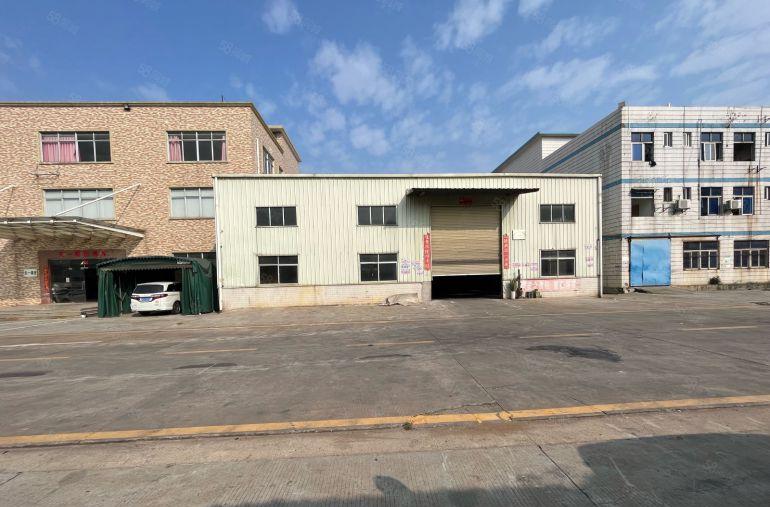 大朗独栋原房东厂房出租500平现成办公室，带5吨行车