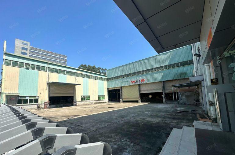 大朗原房东1.2万平米独院钢构厂房出租丙类消防有卸货平台