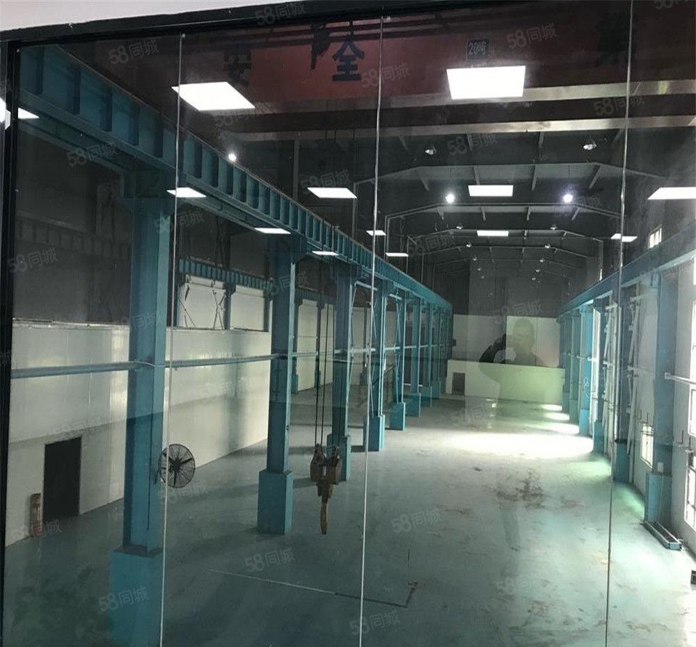 大朗钢构厂房高9米，带阁楼办公室共1900平方出租，工业用地