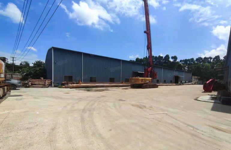 大朗镇原房东独院单一层厂房出租5000平方带现成航吊滴水8米