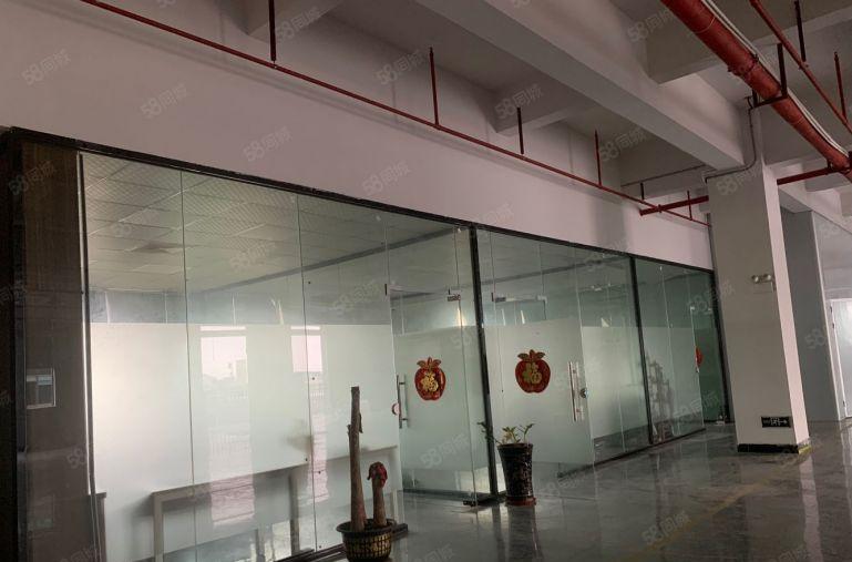 大朗楼上带精装修1500平厂房出租适合做电子线材电商仓库等