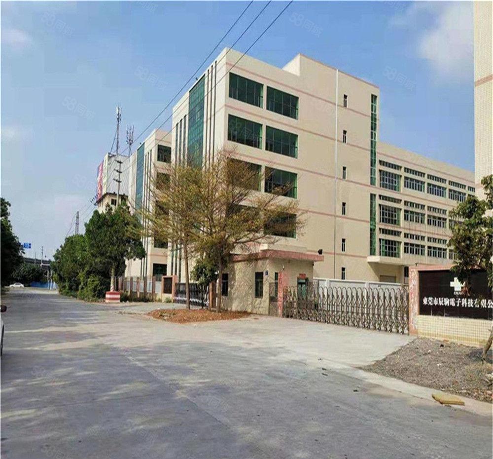 大朗2楼原房东厂房出租1800方，现成装修带地坪漆，消防合格