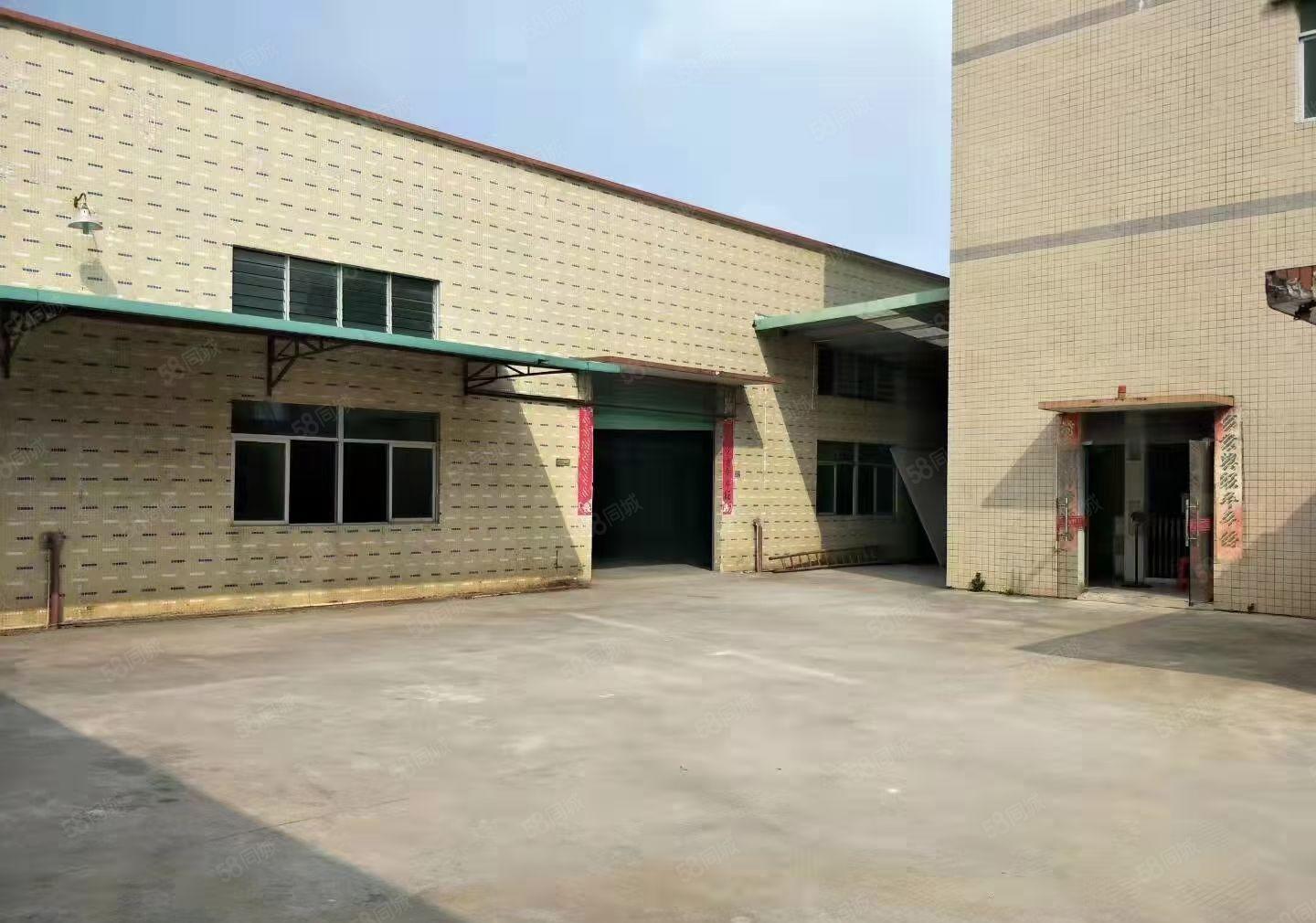 大朗沙步工业区新出独院单一层厂房共2500平出租，形象漂亮