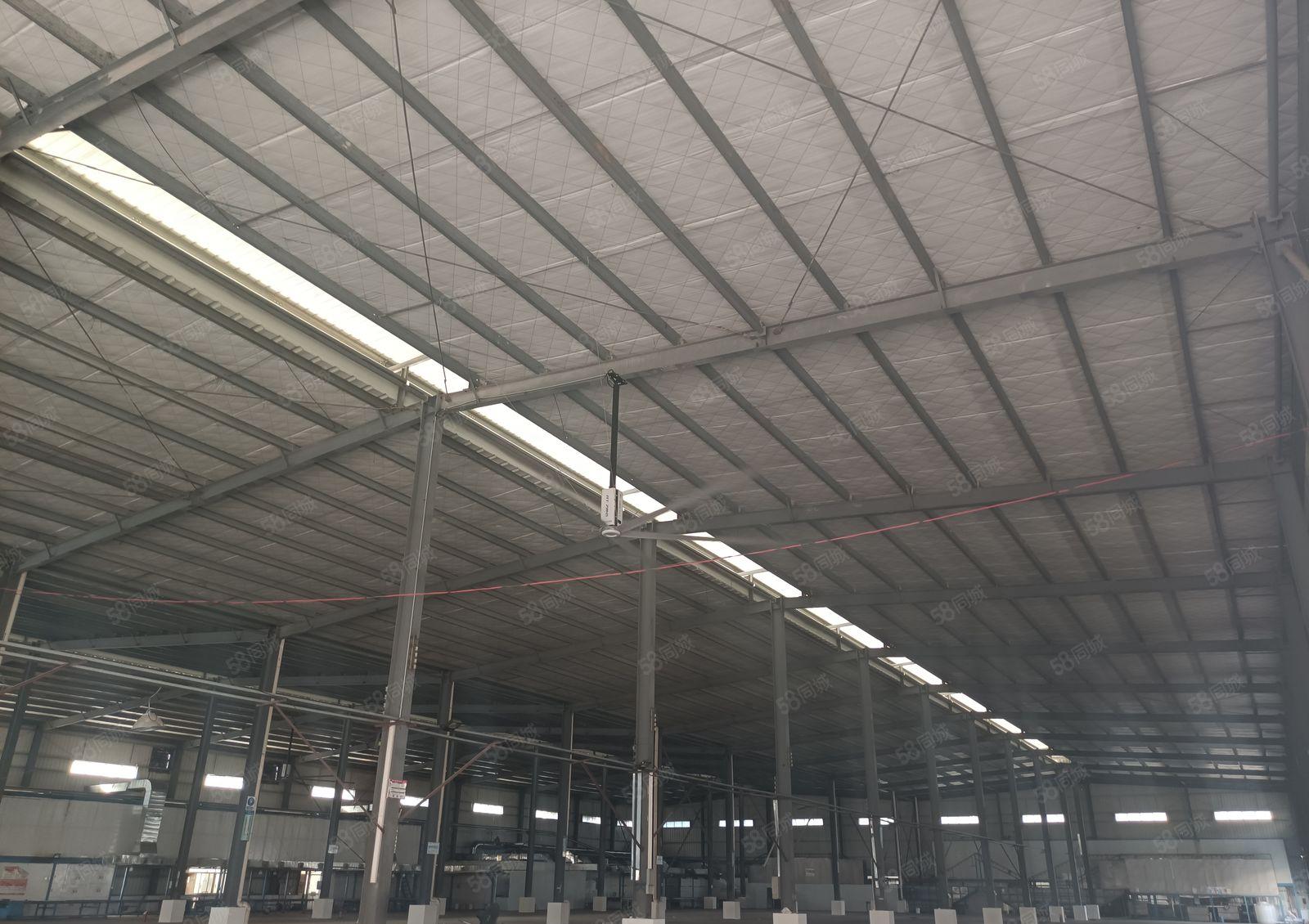 原房东单一层钢构厂房，挂车可进车间