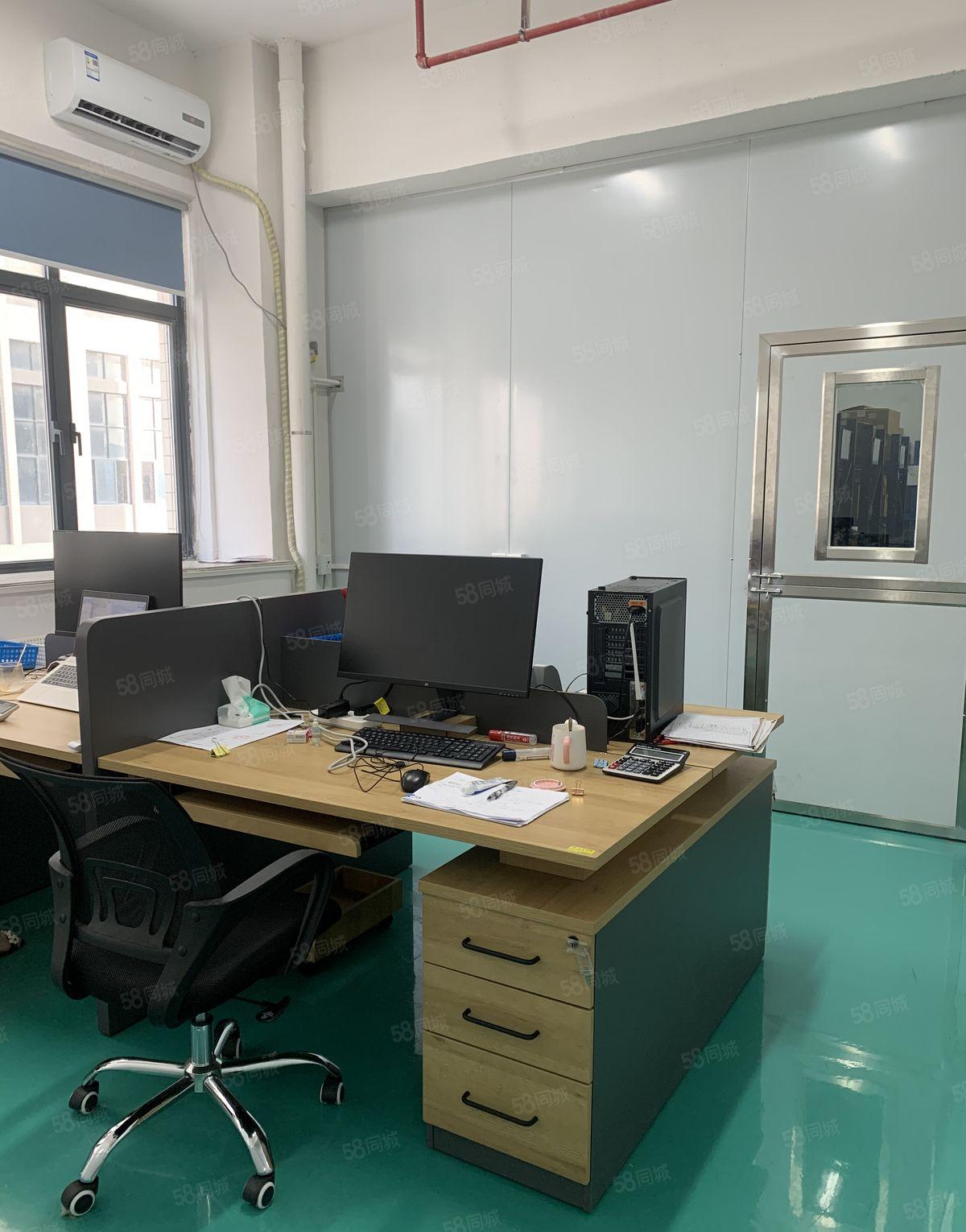 大朗象山原房东楼上1300平精装修厂房出租，