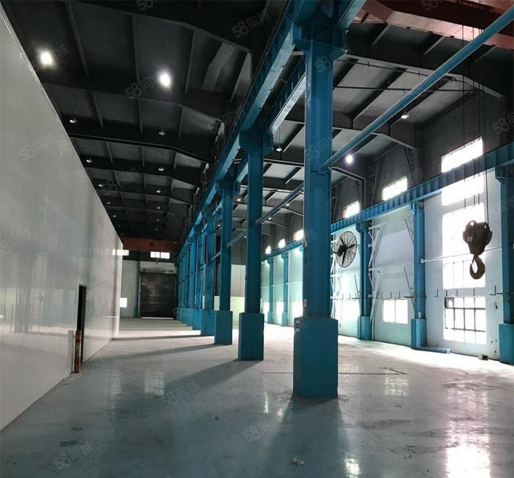 大朗钢构厂房高9米，带阁楼办公室共1900平方出租，工业用地